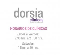 Horario Clínicas Dorsia Barcelona Diagonal - Clínica Dorsia Barcelona Diagonal