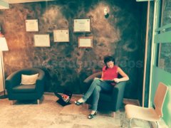 Sala de espera - Clínica Dental Sant Martí