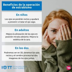 Beneficios de la cirugía de estrabismo - Instituto Oftalmológico Tres Torres