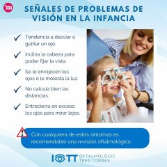 Señales de problemas de visión en la infancia - Instituto Oftalmológico Tres Torres