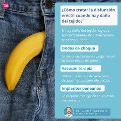 ¿Cómo tratar la disfunción eréctil cuando hay daño del tejido? - Nicola Tartaglia