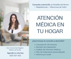 Consulta a domicilio - Cristina Díaz Magister