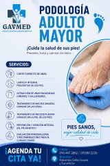 Podologia Adulto Mayor  - Shirley Mora