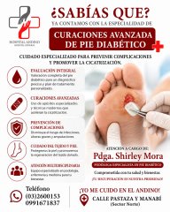 Podologo Hospital Andino  - Shirley Mora