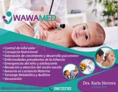 Consultorio Pediátrico - WAWAMED - Dra. Karla Herrera
