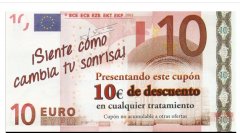 10 euros de descuento para cualquier tratamiento - Clínica Dental Jorge del Corral