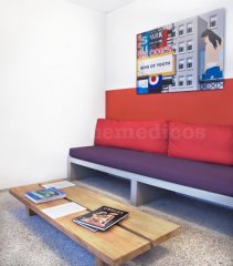 Sala de espera - Imde, Instituto Madrileño de Dermatología y Estética