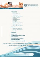 Tratamientos - David Liébanas Vallcorba