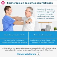 Beneficios de la fisioterapia en pacientes con Parkinson - Fisioterapia Baram