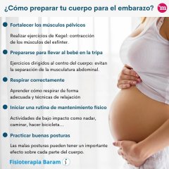 Preparar el cuerpo para el embarazo - Fisioterapia Baram