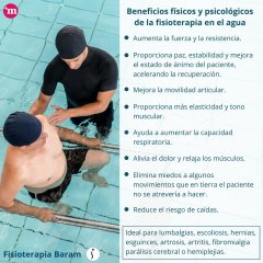 Beneficios físicos y psicológicos de la fisioterapia en el agua - Fisioterapia Baram