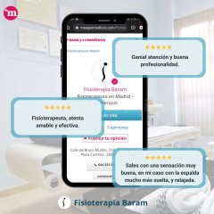 Opiniones de pacientes - Fisioterapia Baram
