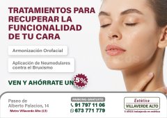 Funcionalidad Cara - Estética Villaverde Alto