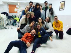 Dando clase en la facultad de Psicología de la  Autónoma - Ruth González Ousset