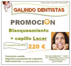 Oferta clínica dental: Blanqueamiento - Galindo Dentistas
