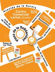 Ubicacion Galindo Dentistas, junto al Centro Comercial Larios Centro - Galindo Dentistas