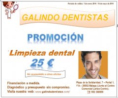 Oferta, limpieza dental - Galindo Dentistas