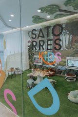 Sala de espera infantil Satorres Kids - Clínica Dental Satorres en Paterna