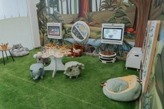 Sala de espera infantil Satorres Kids - Clínica Dental Satorres en Paterna