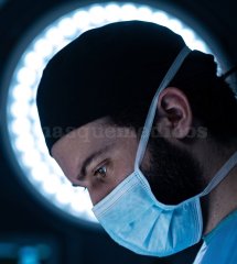 En quirófano (blefaroplastia). - Alberto Sánchez García