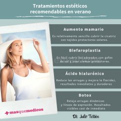 Dr. Julio Terrén - Tratamientos estéticos recomendables en verano - Doctor Julio Terrén Ruiz