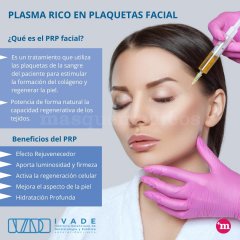Bioestimulación con Plasma Rico en Plaquetas - IVADE - Agrupación Clínica