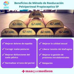 Beneficios de Método de Reeducación Pelviperineal Propioceptiva 5P - Centro Aire Valencia
