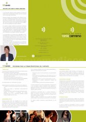 Catálogo 2012 - Escuela de Canto Tania Centeno, Valencia - Centro de la Voz y del Lenguaje Tania Centeno