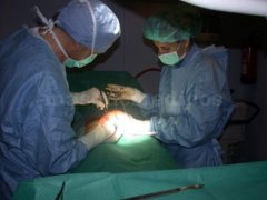 En quirófano - Centro Médico Láser Vigo