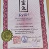 Diploma Reiki nivel 3 - Luis Zamarreño Cosme