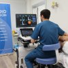 Cardiólogo realizando un ecocardiograma - Cardio León